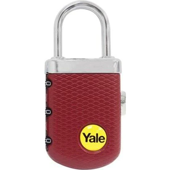 Yale YP3 Zarif Tip Renkli Şifreli Asma Kilit